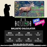 Vista 2 de oneleaf.ai Encuentra NV200 LRF 1.969 in 4K Digital Day/Night Vision Binoculares con telémetro láser