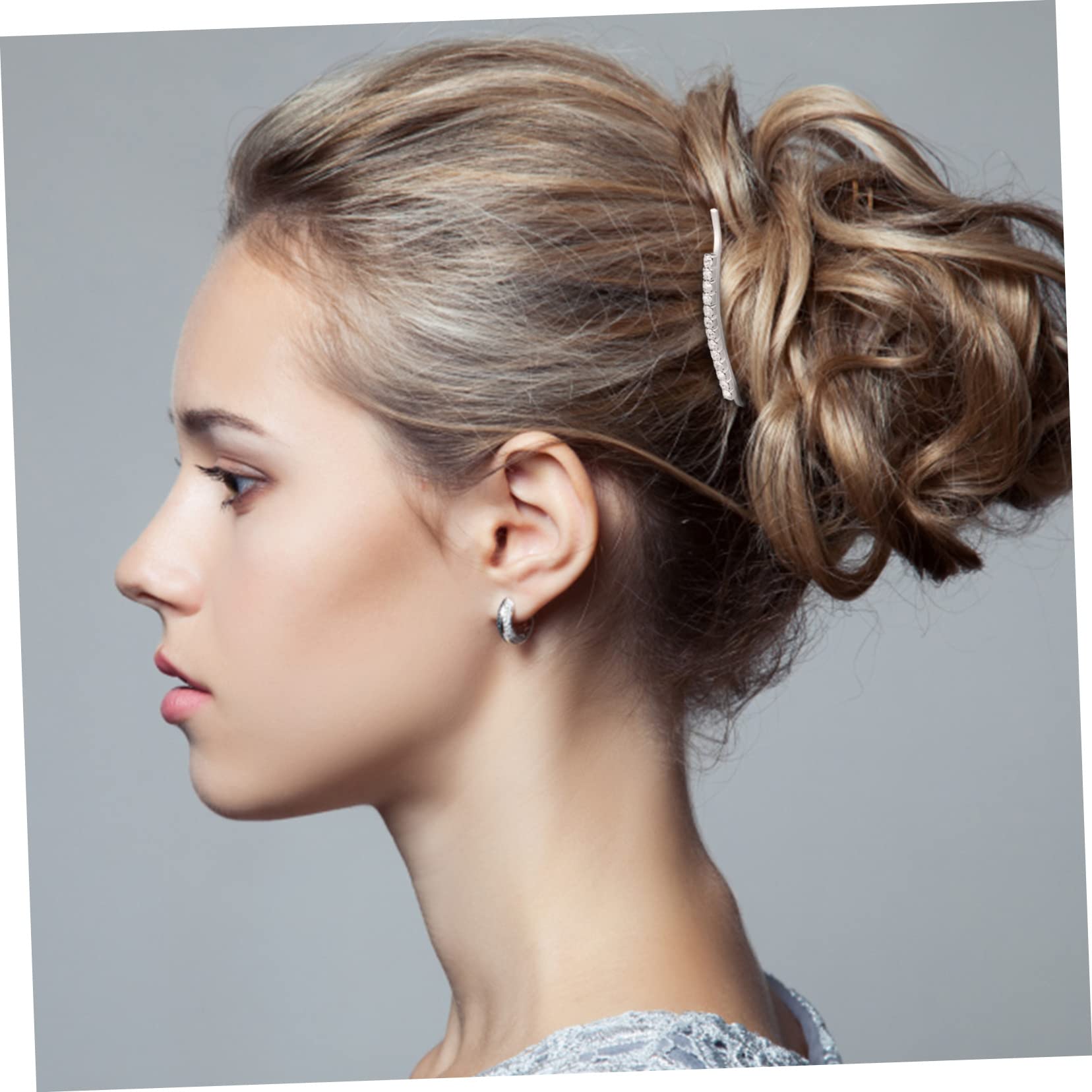 Healeved 48stücke Strass-haarspangen Für Frauen Glänzende Bobby Mit Einzelnen Reihen Für Elegantes Styling Für Alltag Hochzeiten Und Friseursalons