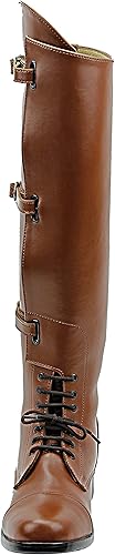 Miniatura 3 de Hispar Hombre Corona Campo Caballo Botas Elegante Moda Equestrian Tan