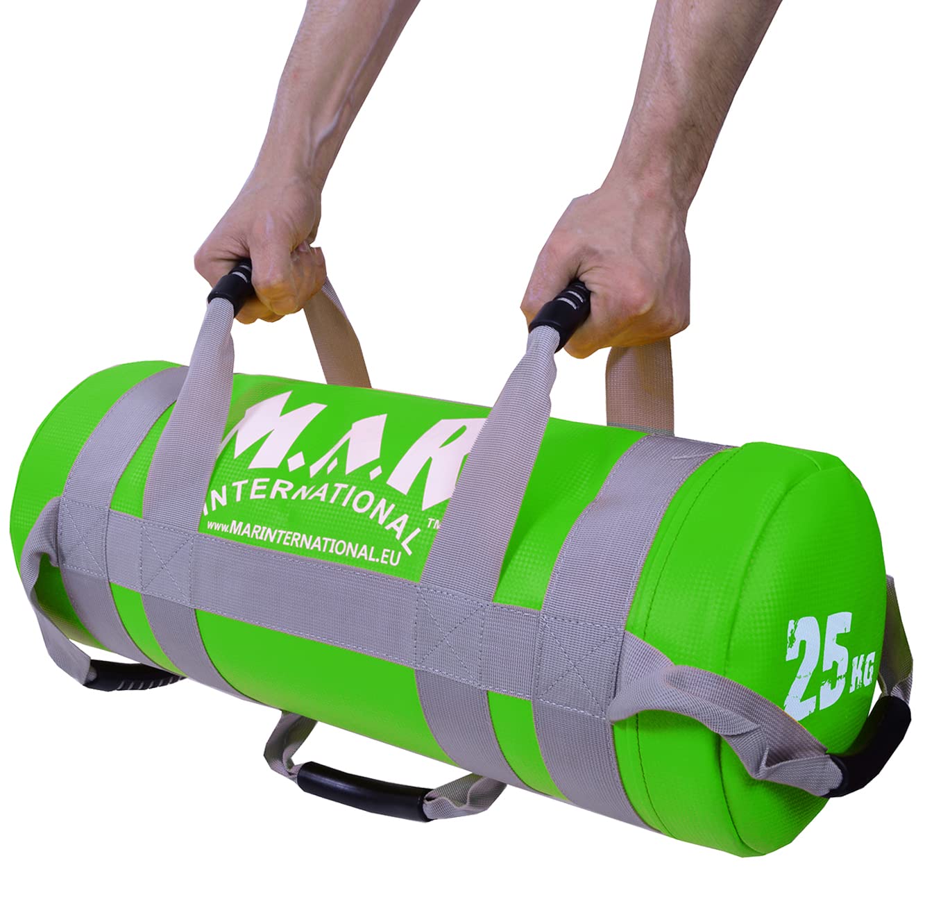 MAR | Power Bag Sand Bags Weight Training Gym Equipment, 5kg 10kg 15kg 20kg 25kg 30kg, Fitness Equipment Training Sandbag Weights Home Exercise and Gym Fitness Weight Bags (25kg)