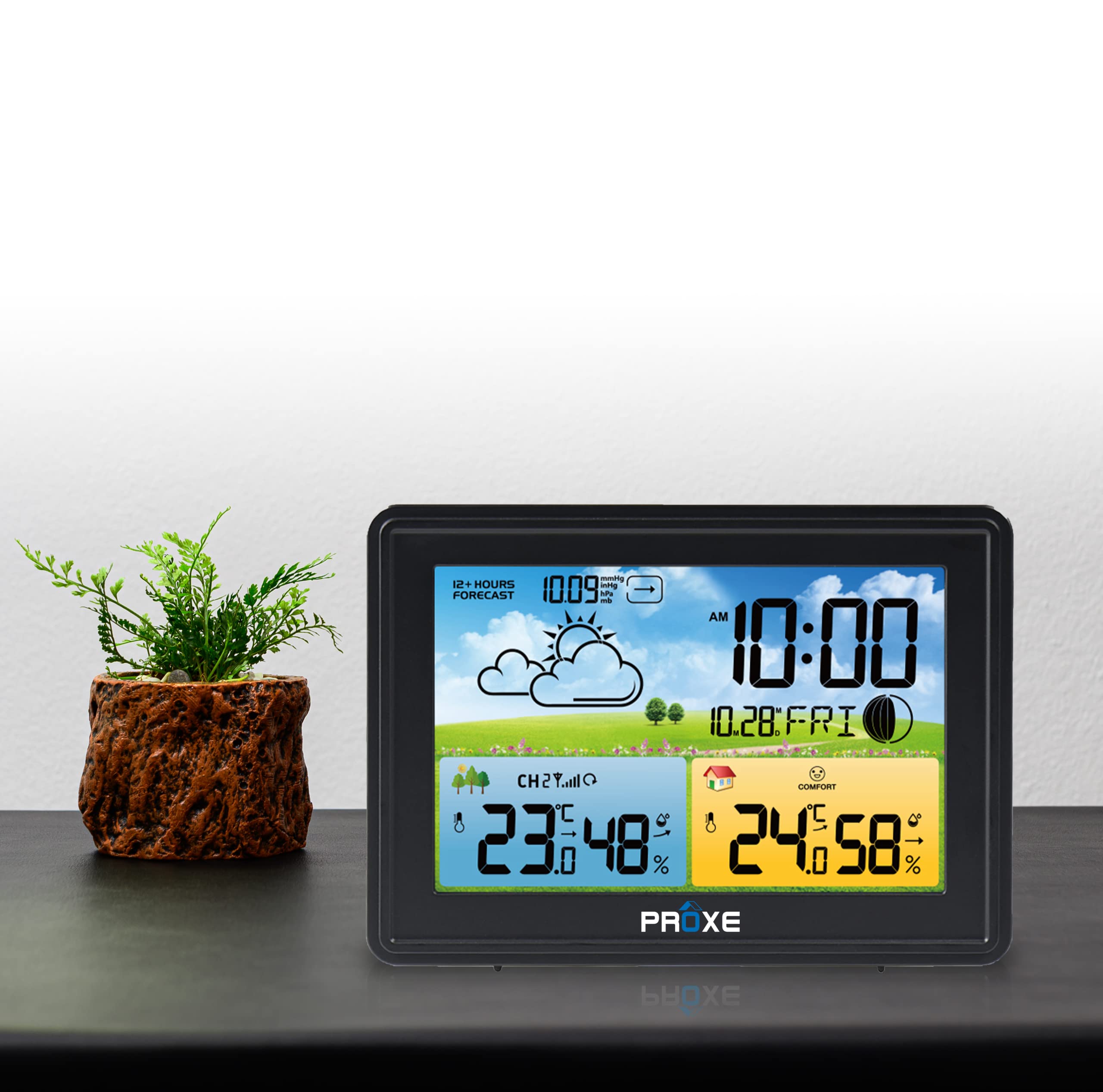 Proxe Stazione meteo a colori con sensore Wireless