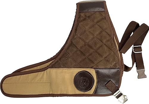 Miniatura 3 de Hulara Escudos de campo de retroceso de lona, almohadillas de retroceso de ajuste sólido, almohadillas de hombro con acolchado grueso para