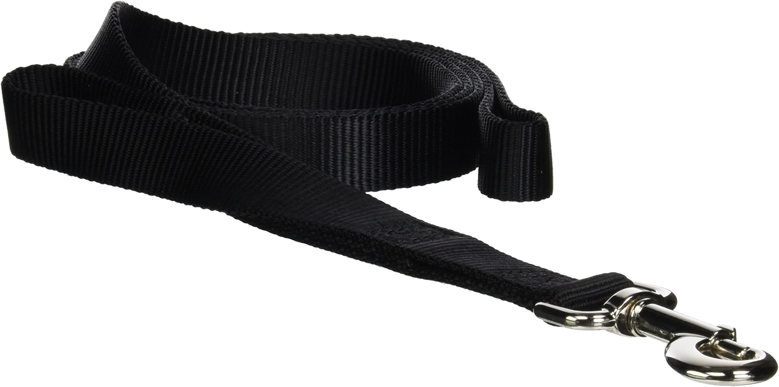 Grrrip The Two Handled Dog Leash - 1" x 6' Black, l