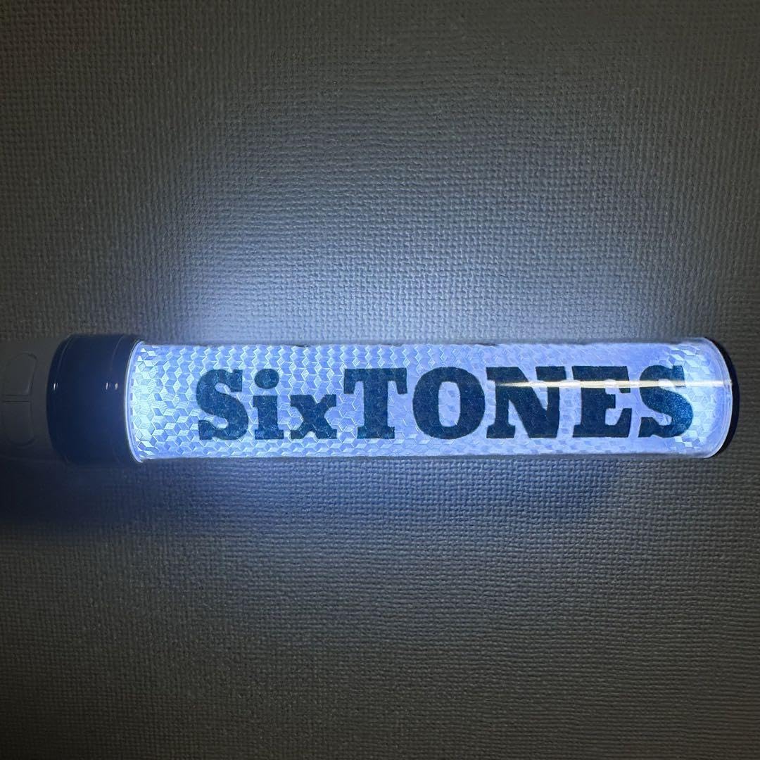 Amazon.co.jp: チェンエラ sixtones ペンライト 2本セット : 産業 SixTONES チェンエラ ペンライト2本セット