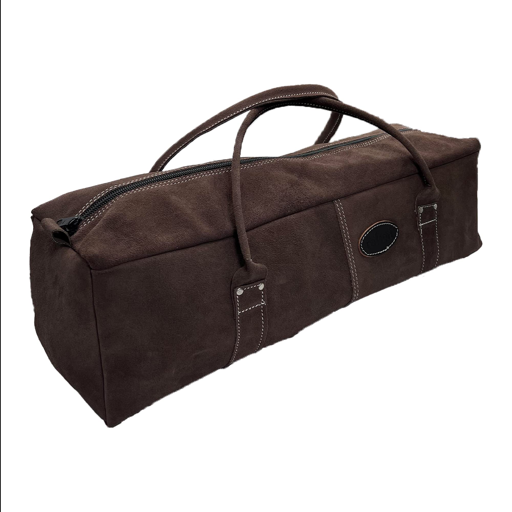 Rolson Suede Leather Colour 68282 600Mm Leather Contractor Tool Bag