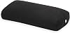 Gaiam Yoga Bolster Pillow, Soft Meditation Cushion for Yoga, Massage and Back Support, Breathable Cotton Fill, Zippered Microfiber Cover, Easy-Carry Handle, Machine Washable