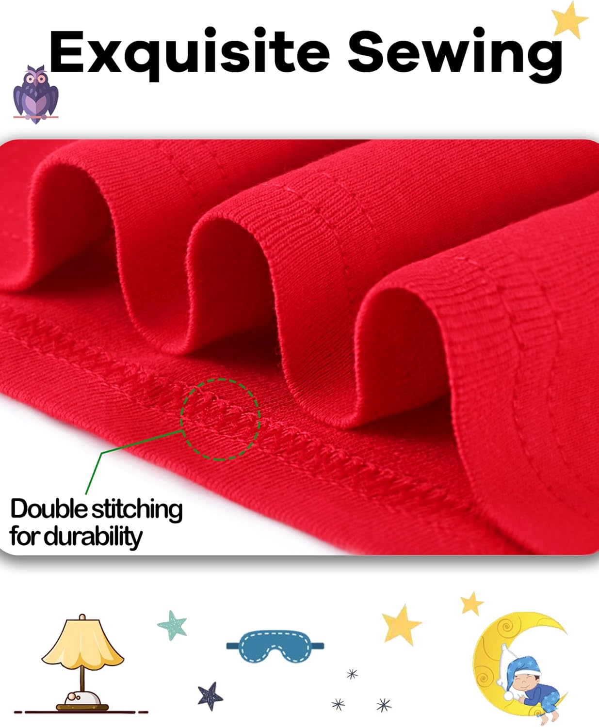 DAUGHTER QUEEN Boys 100% Cotton Long Sleeve Pajamas Size 18Months-12Years - Image 5