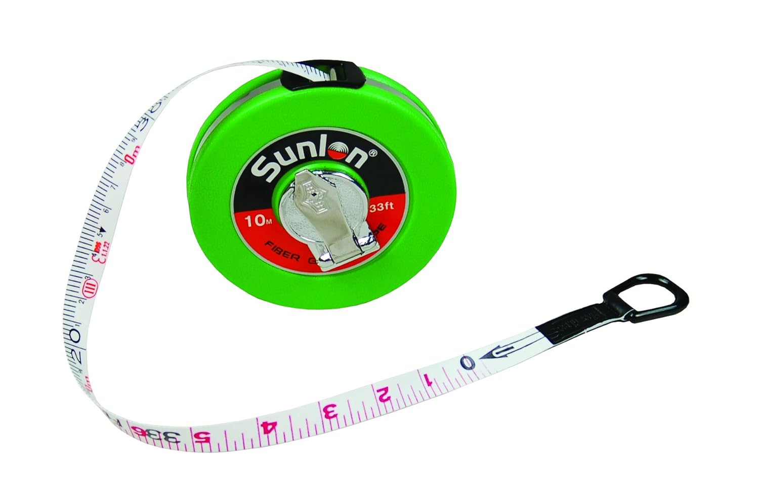 Learning Advantage Wind Up Tape Measure | 10 Meters | Practice Measuring | Imperial and Metric System