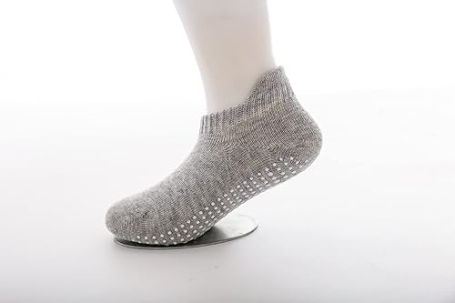 Miniatura 5 de Calcetines tobilleros antideslizantes para bebés, niños y niñas con suela antideslizante