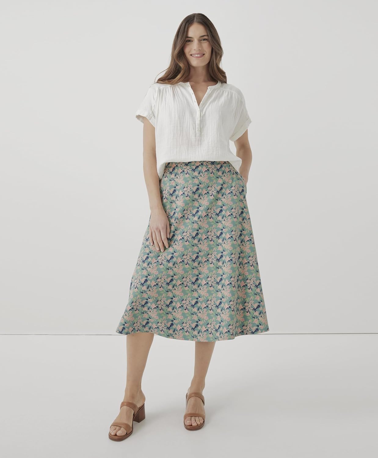 Pact Organic Cotton Women's Stretch Skirt - Image 2