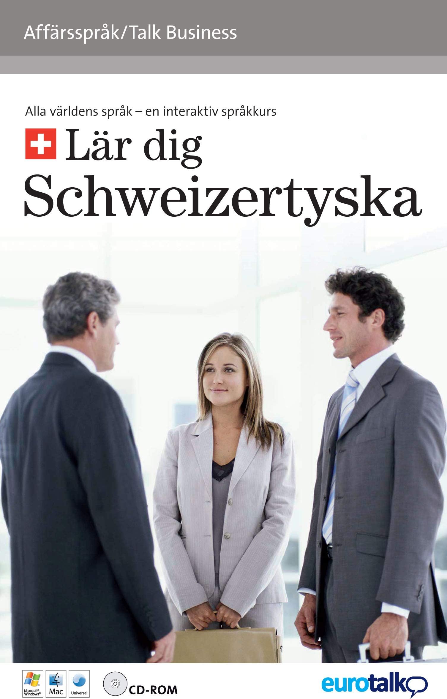 Talk Business Swiss German: Interactive Video CD-ROM - Intermediate (PC/Mac)