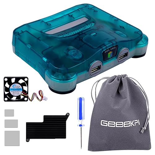 RetroFlag 64Pi Case for Raspberry Pi5, SD Card Storage, Safe