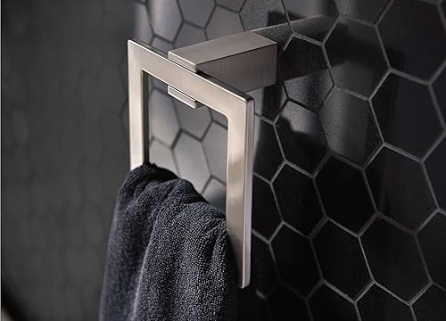 Miniatura 2 de Moen Kyvos Collection BP3786BN - Toallero de baño moderno de níquel cepillado