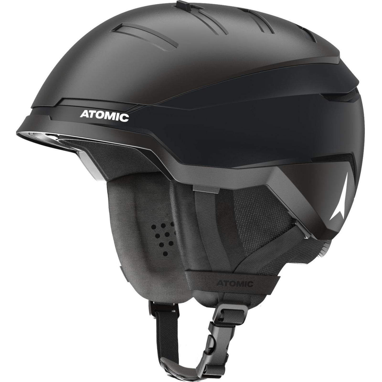 ATOMIC Savor Visor Stereo Casque de Ski avec visière – Casque de Snowboard et de Ski avec Lunettes – Système Fit System & Active Aircon Système de Ventilation – Holo Core pour Une Absorption maximale
