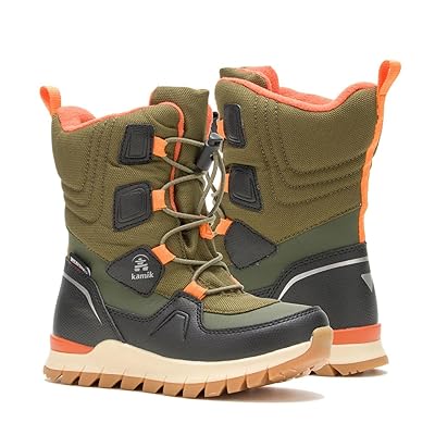Kamik Kids Bouncer 2 (Little Kid/Big Kid) Kids Shoes Olive
