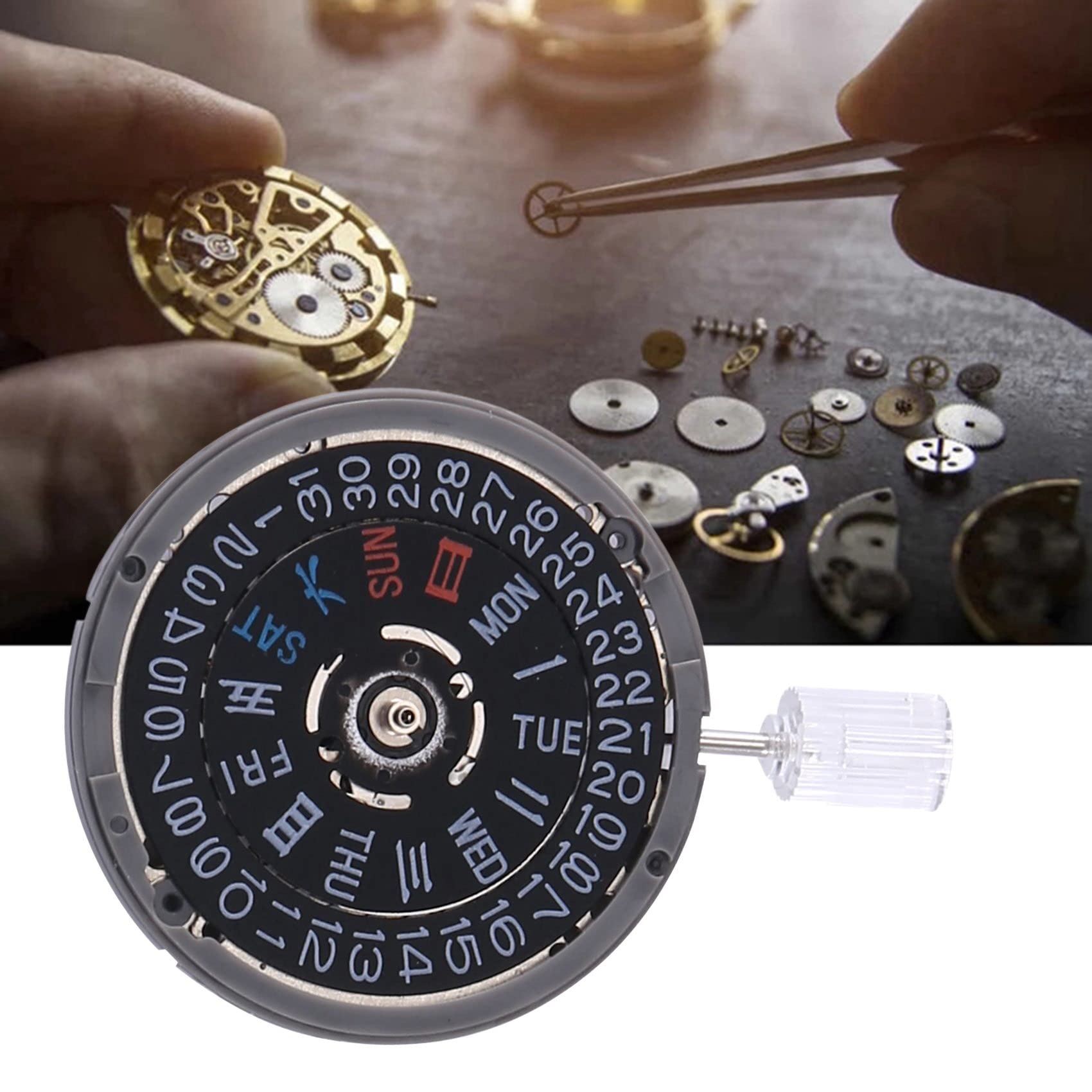 Movimiento Reloj Mecánico 3.8 Posición de Corona Repuestos Accesorios Movimiento de Reloj