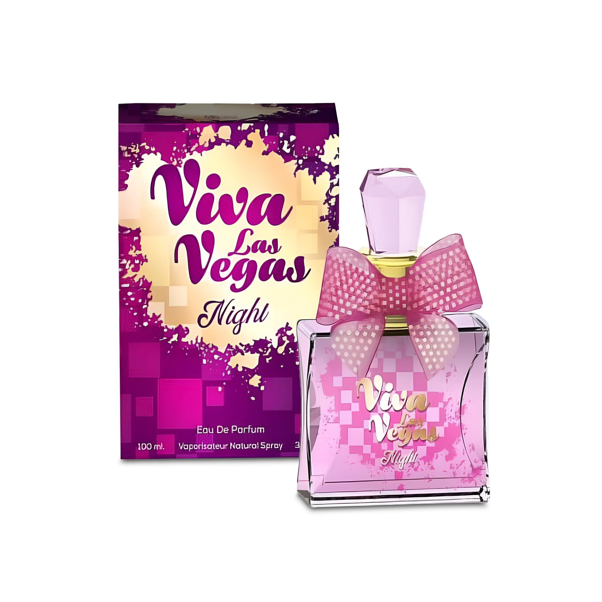 AFLUXE Women's Spray Perfume Viva Las Vegas Night Long Lasting Eau De Parfum Cologne for Women Refreshing Floral Fragrance for Casual Use,Ideal