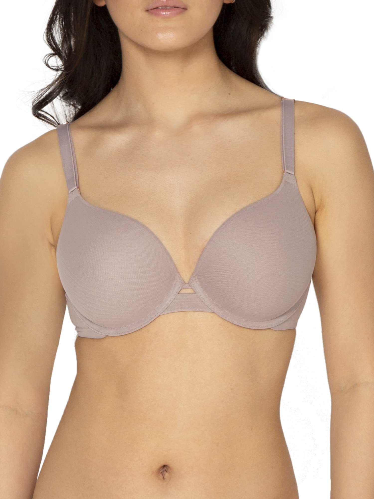 Smart & Sexy Women's Everyday Invisitble Full Coverage T-Shirt Bra, Underwire Bras for Women