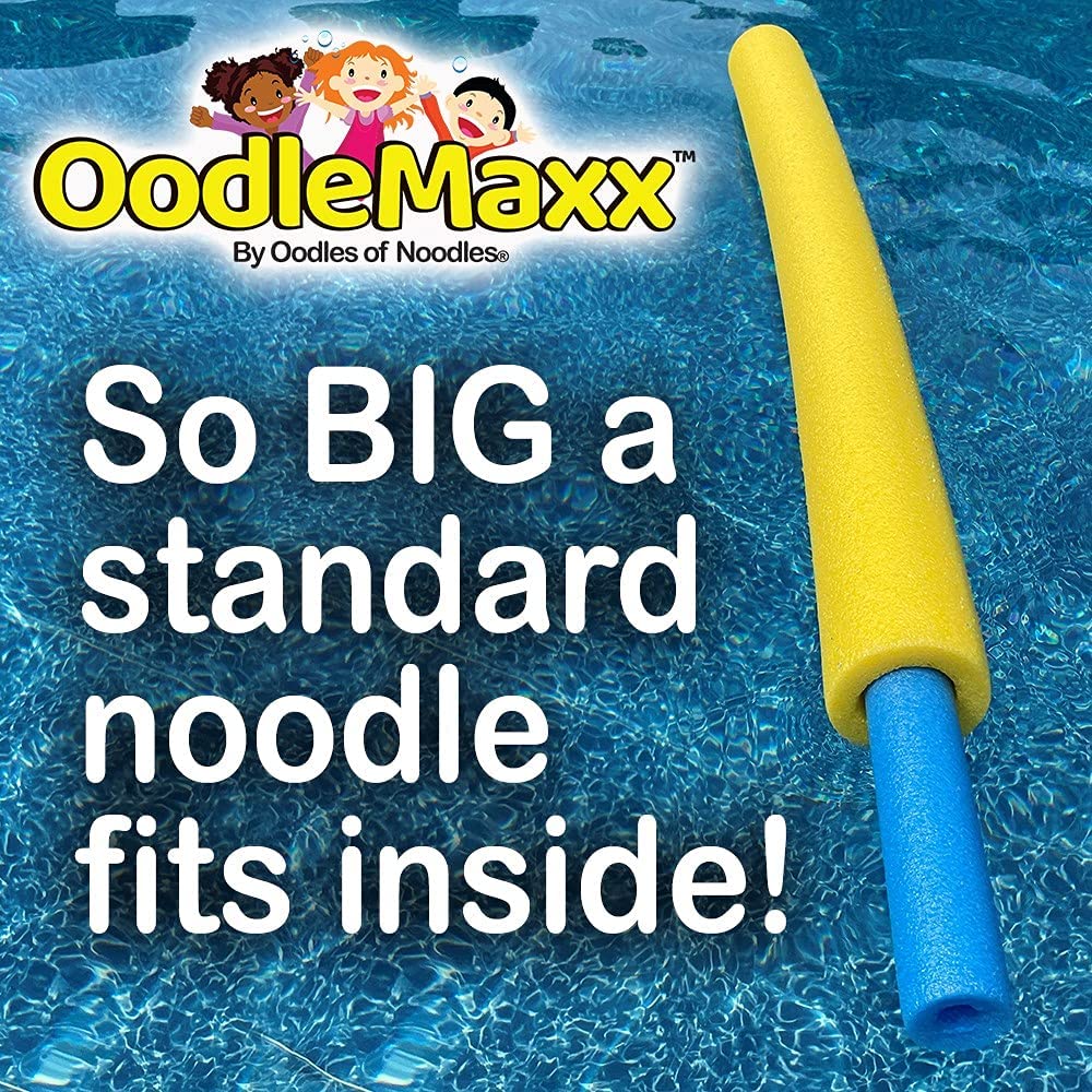 Oodles of Noodles OodleMaxx Giant Pool Noodle Yellow (12 Pack)