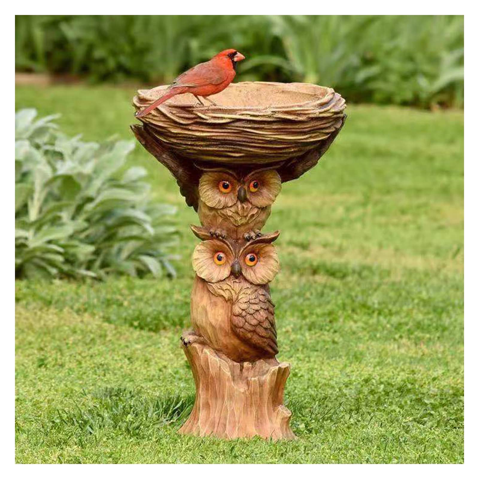 Futterhaus VöGel Dauerhafter Wilder Vogel hängender Feeder Edelstahl-Vogel-Lebensmittel-Spender-Container-Rohr-Rost-Rost-Outdoor-Garten-Dekor Drop Ship Vogelfutterhaus (Color : E)