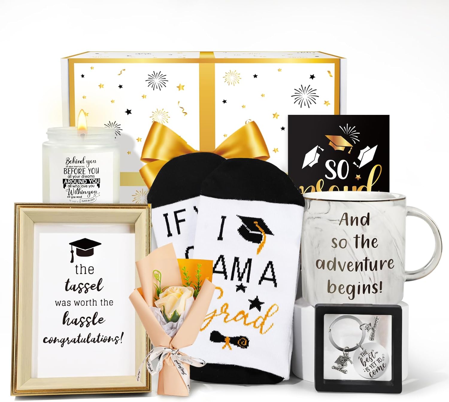 in Practical Graduation Gift Basket for College Jamaica Ubuy