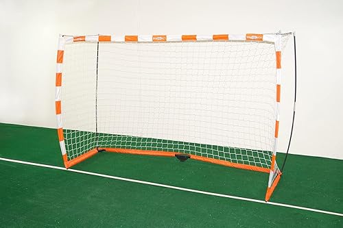 Miniatura 2 de Bownet Red de entrenamiento del marco de acero de la meta del balonmano del equipo los 6.6 ft x 9.8 ft x 3.3 ft incluyendo el bolso