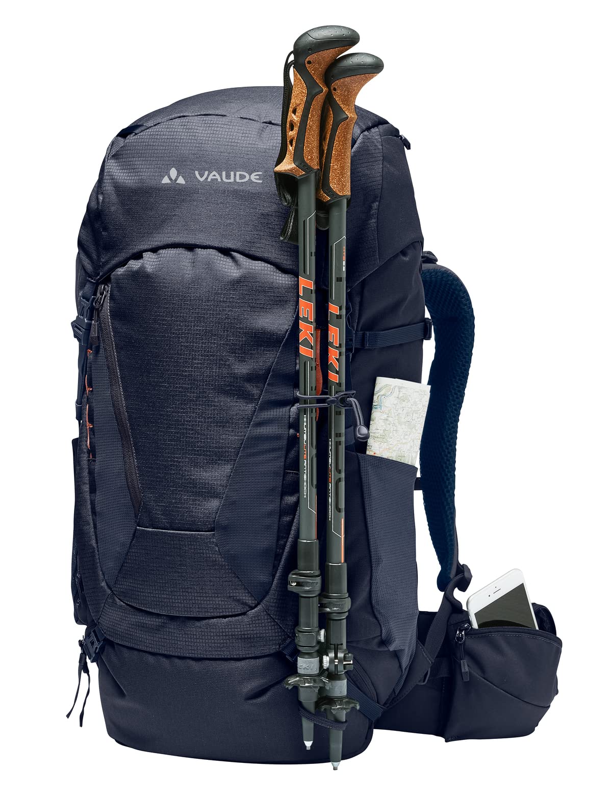 VAUDE Asymmetric 42+8 Mochila Unisex adulto (Pack de 1)
