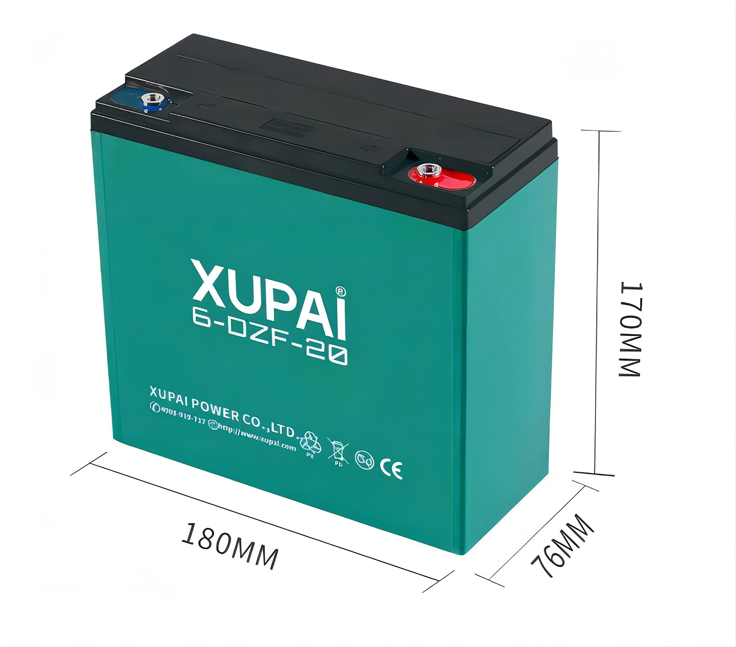 Blei Gel Batterie A1,12V 20Ah, AGM Batterie Akku, Blei-Gel-Akku, Akku-Blei-Gel, Motorrad Batterie, 12v AGM, Wartungsfrei, Akku