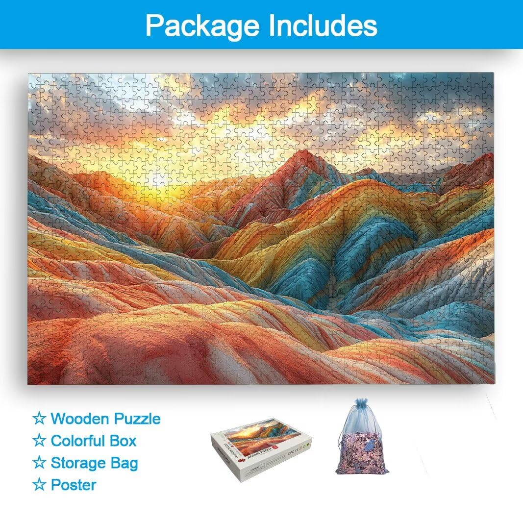 Puzzle Color, Puzzle 1500 Piezas para Adultos, Regalo Mujer/Hombre -2497