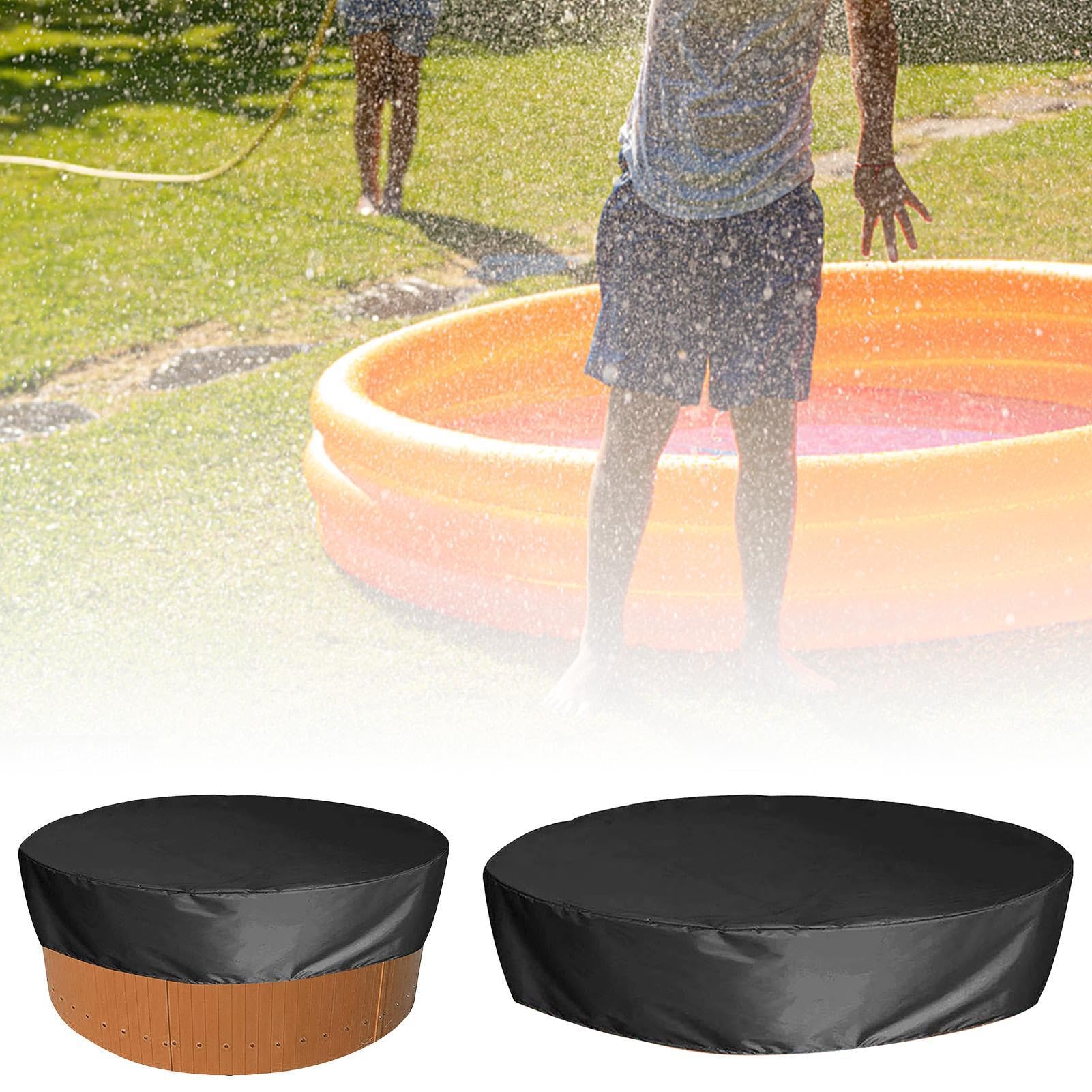 Copertura per piscina, 190 x 30 cm, rotonda, impermeabile, in tessuto Oxford 210D