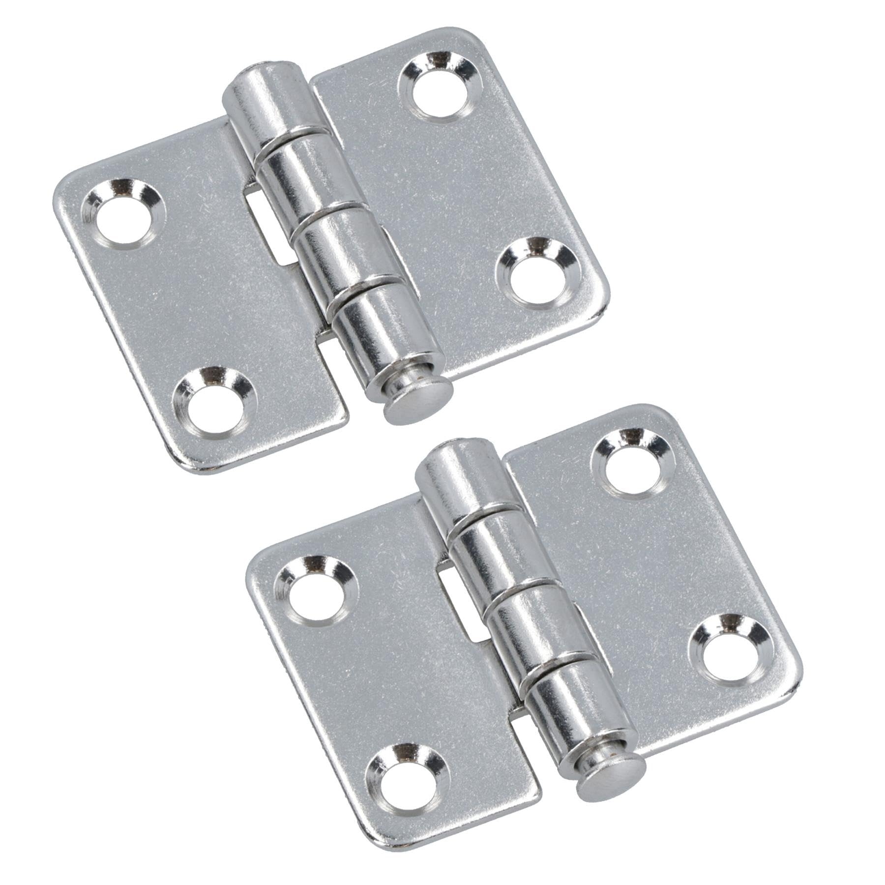 AB Tools Cabin Door Hinges 2 Pack Stainless Steel Boat Yacht Motor Home Locker Marine