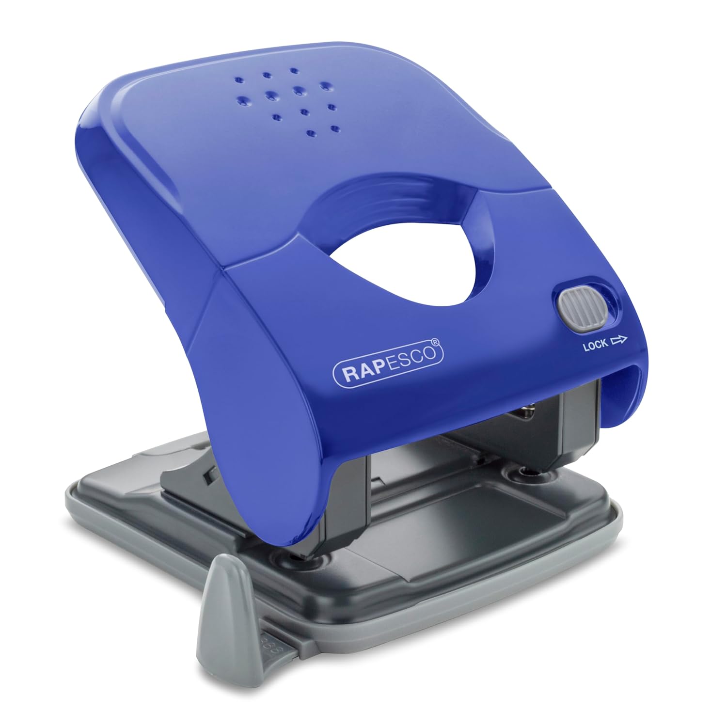 Rapesco X5-40ps Less Effort 2 Hole Punch (40 Sheets) (Blue)
