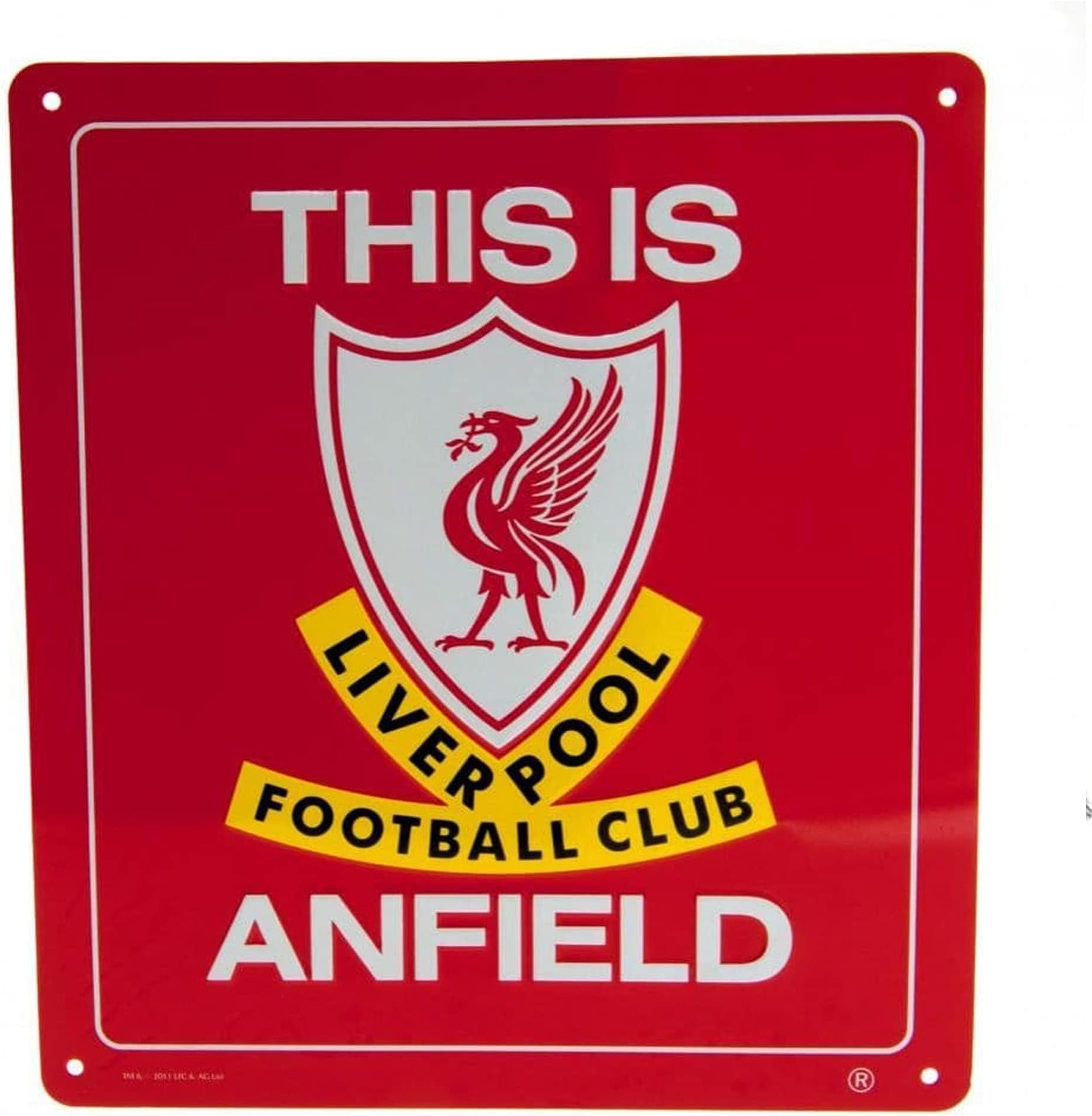 Liverpool FC - "This is Anfield" Official Metal Sign