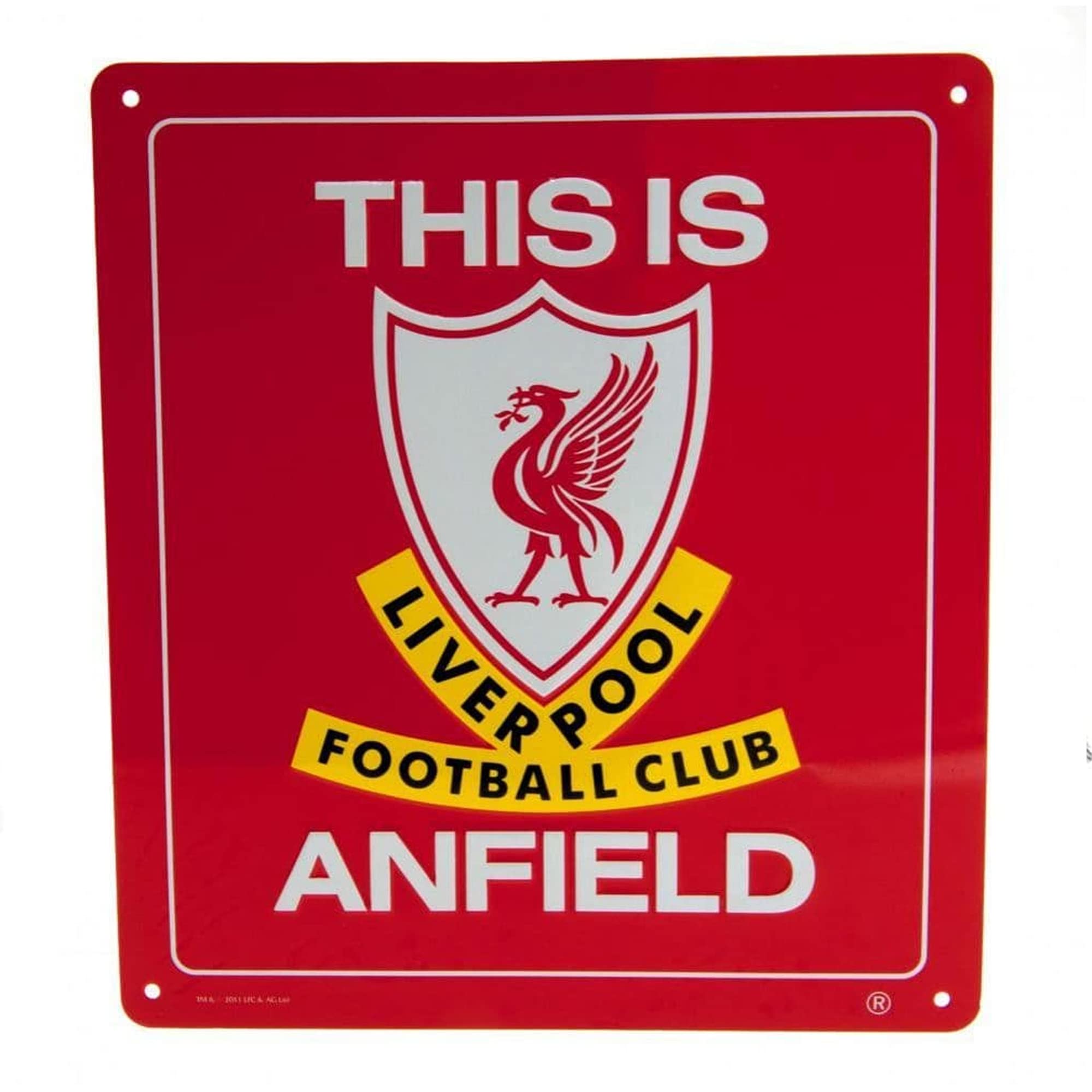 STOBOK Liverpool FC - "This is Anfield" Official Metal Sign