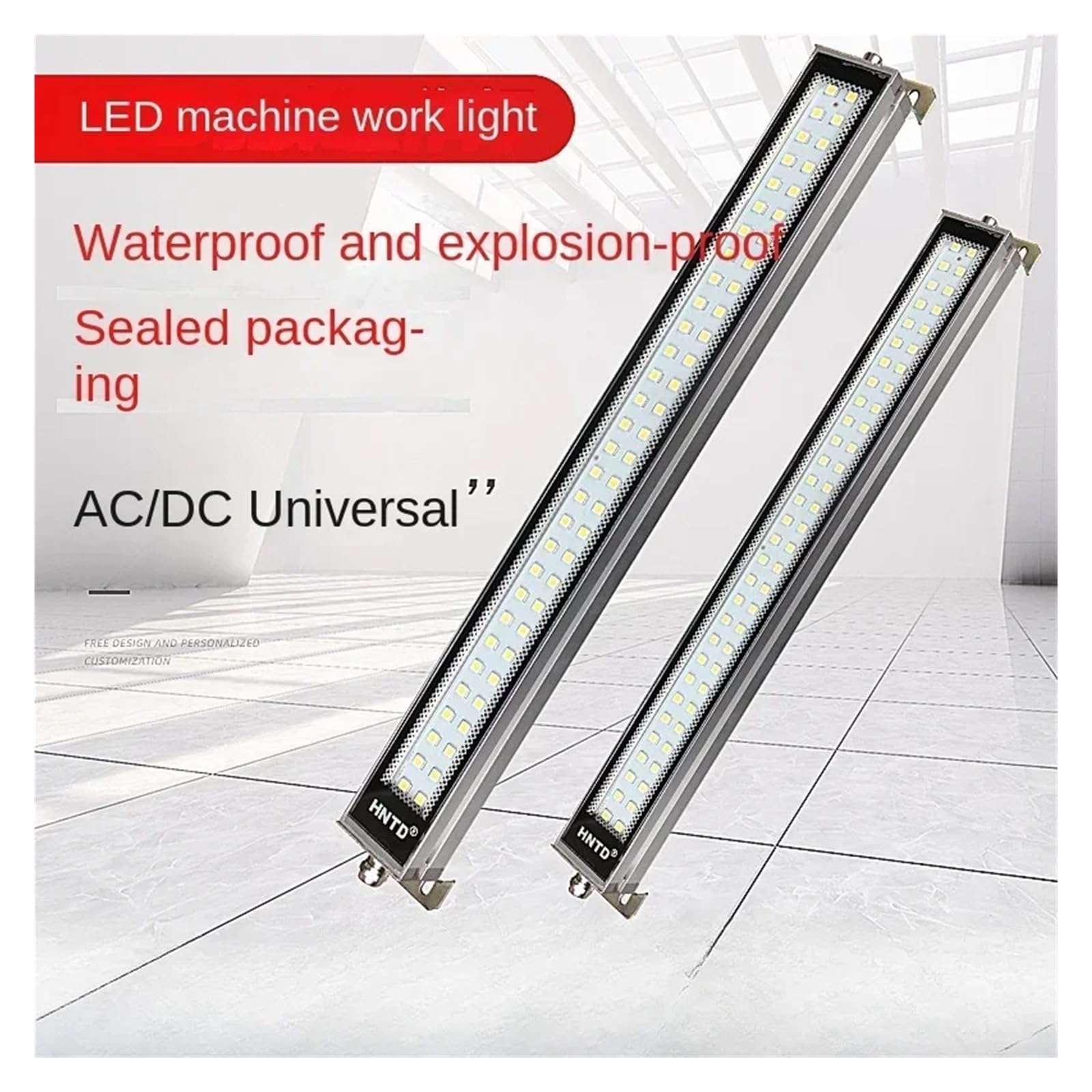 Lampa Warsztatowa Led Ze Stopu Aluminium 110 V-220 V Stop Aluminium Do Tokarek 530mm