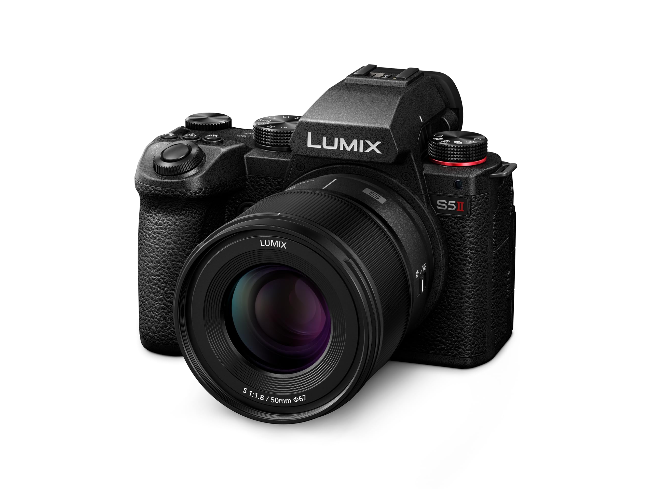 Hybrid-Set Panasonic Lumix S5 Mark II + S 20, 60 mm, f 3,5, 5,6 + S, 50 mm f 1,8