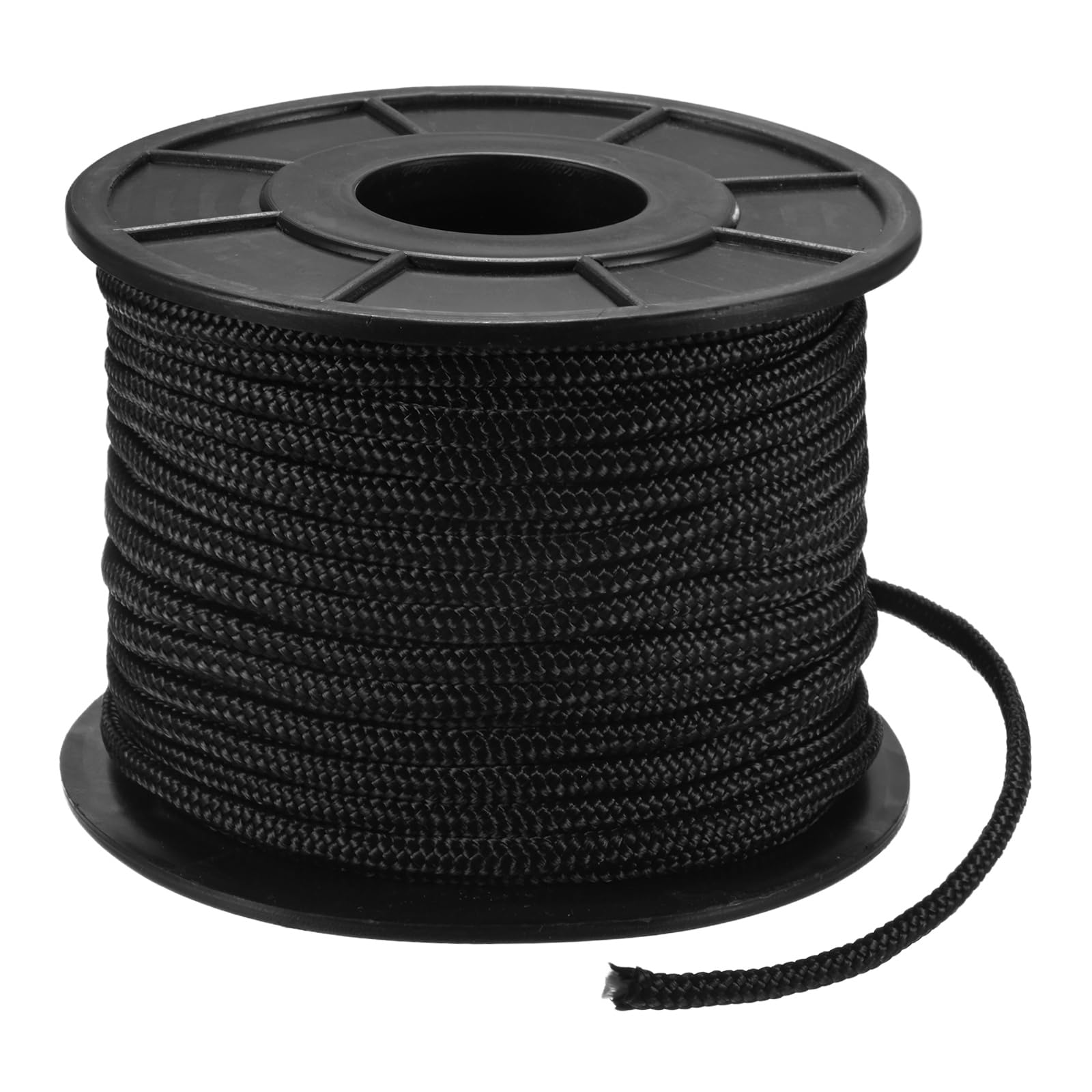 M METERXITY Recoil Starter Rope Pull Cord 4.5mm 30m, Black
