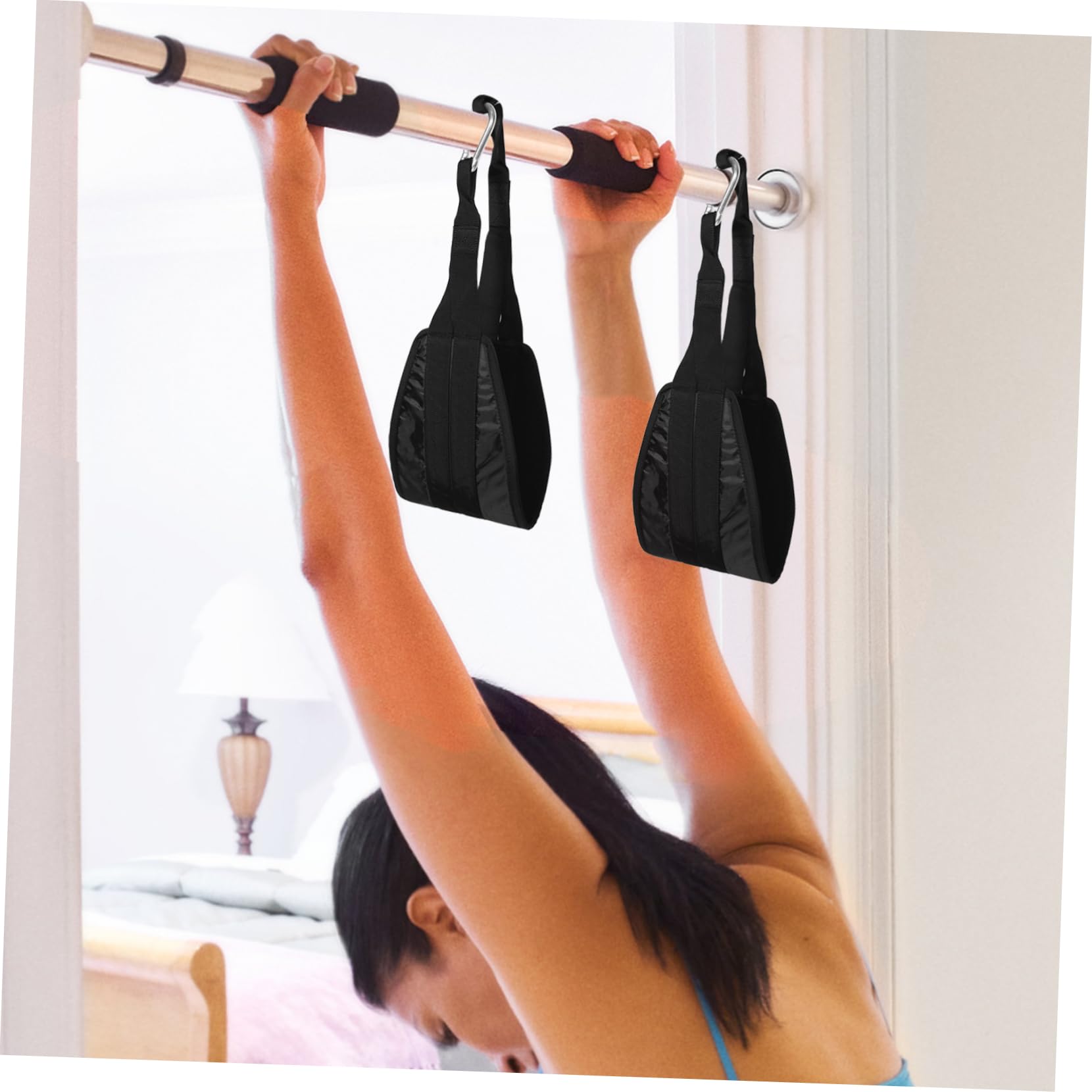 BESPORTBLE 1paio Cinghie Per Allenamento Addominale e Sollevamento Pesi Straps Regolabili Per Esercizi Fitness Supporto Professionale Per Pull up e Abdominal Workouts