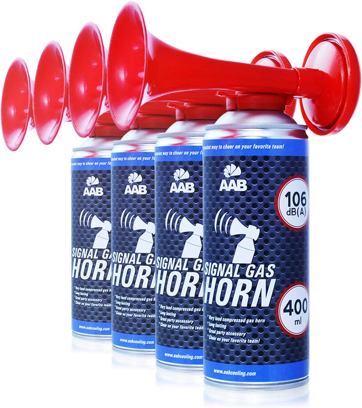 3 Trombe Da Stadio Ad Aria Compressa - Fino A 120 Segnali, 106dB, Ideali Per Feste E Eventi - Foto 2