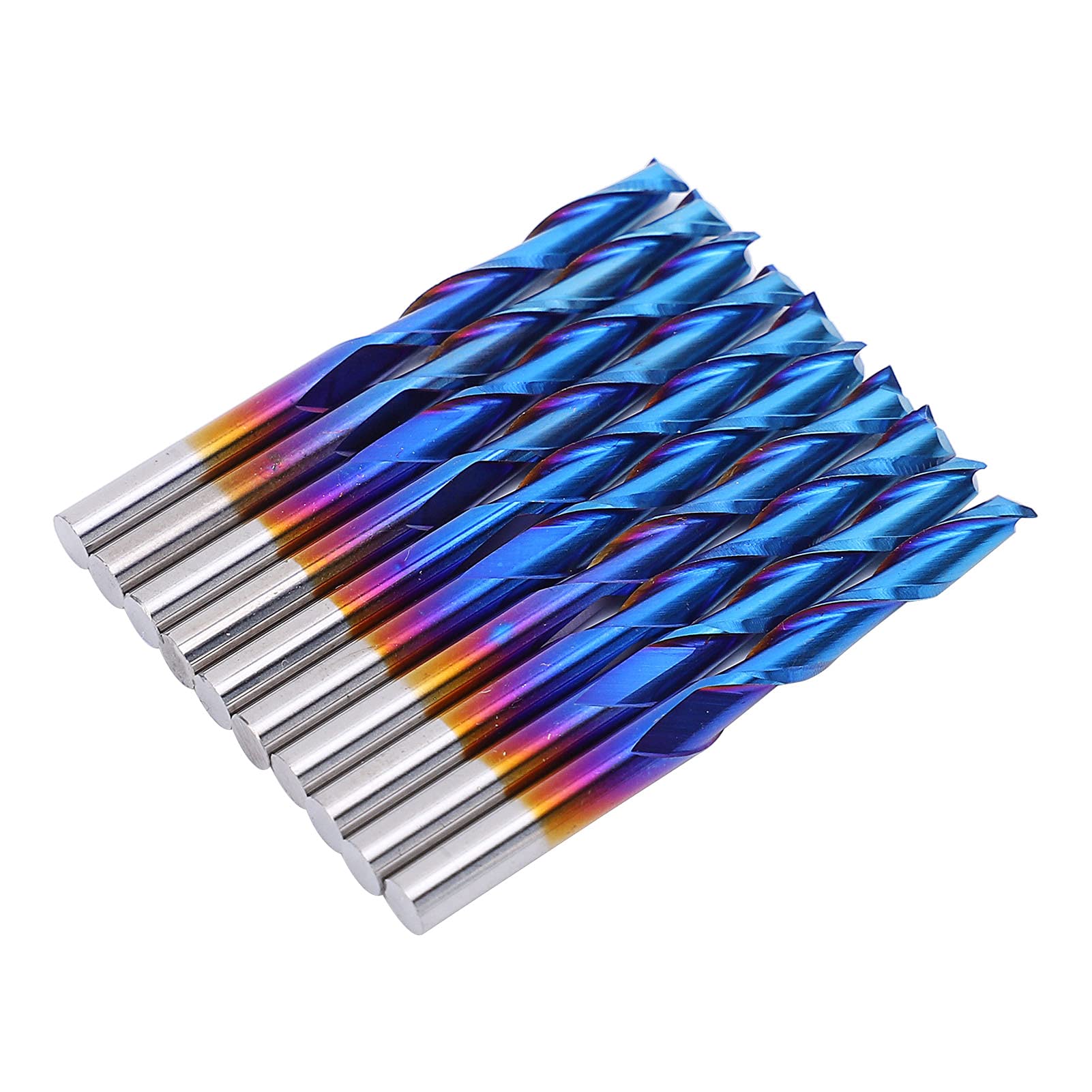Fraise Spirale Carbure Tungstene 3.175x20mm 2 Canaux, Fraise a