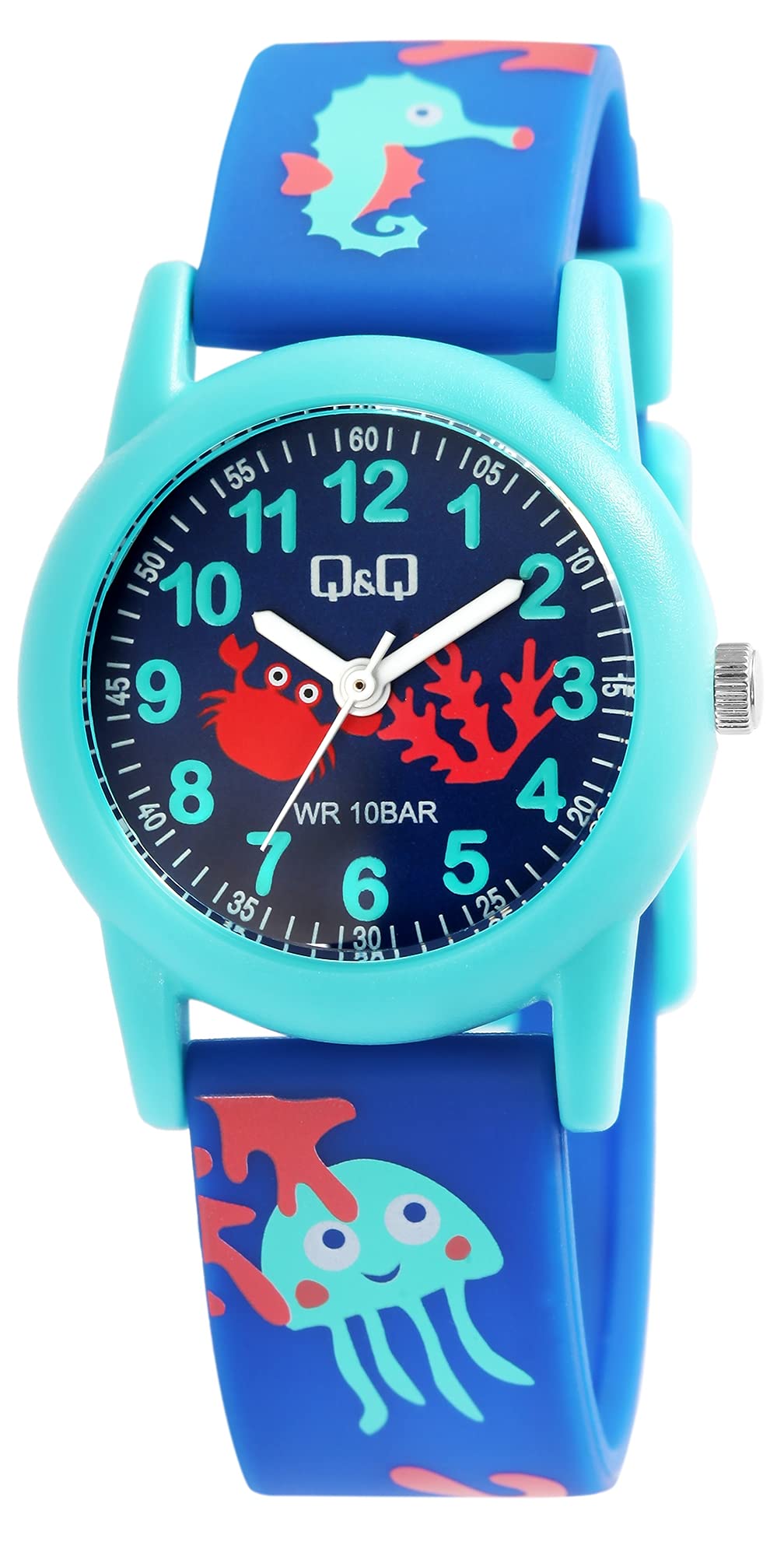 Q&Q Kids Analog Multicolor Dial Unisexs Watch-VR99J017Y (B09B9YSSLG) Amazon Price History, Amazon Price Tracker