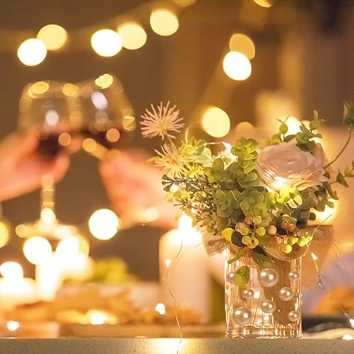 Miniatura 7 de 140 perlas para relleno de jarrón, sin agujero, cuentas para jarrón, maquillaje, centro de mesa, decoración de mesa del hogar, día de San Valentín,