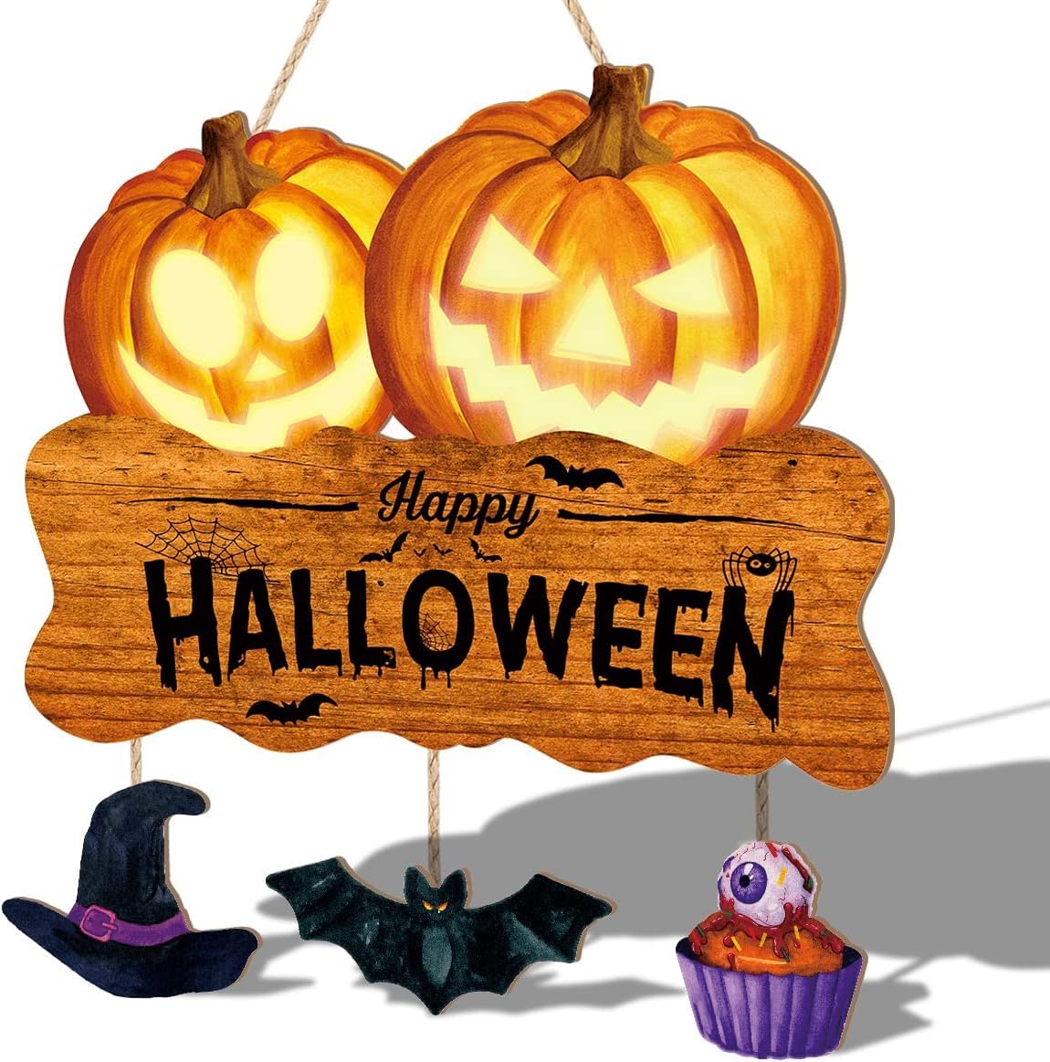 CHDITB Halloween Decorations Pumpkins Halloween Door Sign
