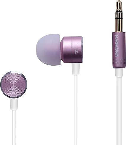 Amazon Nagaoka ハイレゾ対応インナーイヤホン P908ppk パステルピンク 楽器 音響機器 楽器 音響機器