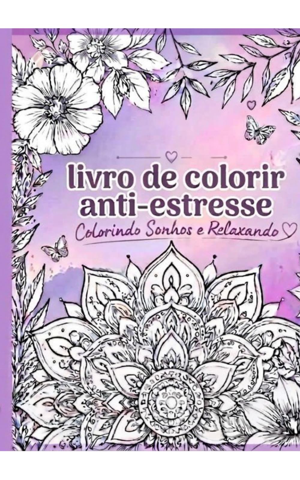 Livre de coloriage anti-stress pour adulte et cahier de dessin relaxation zen