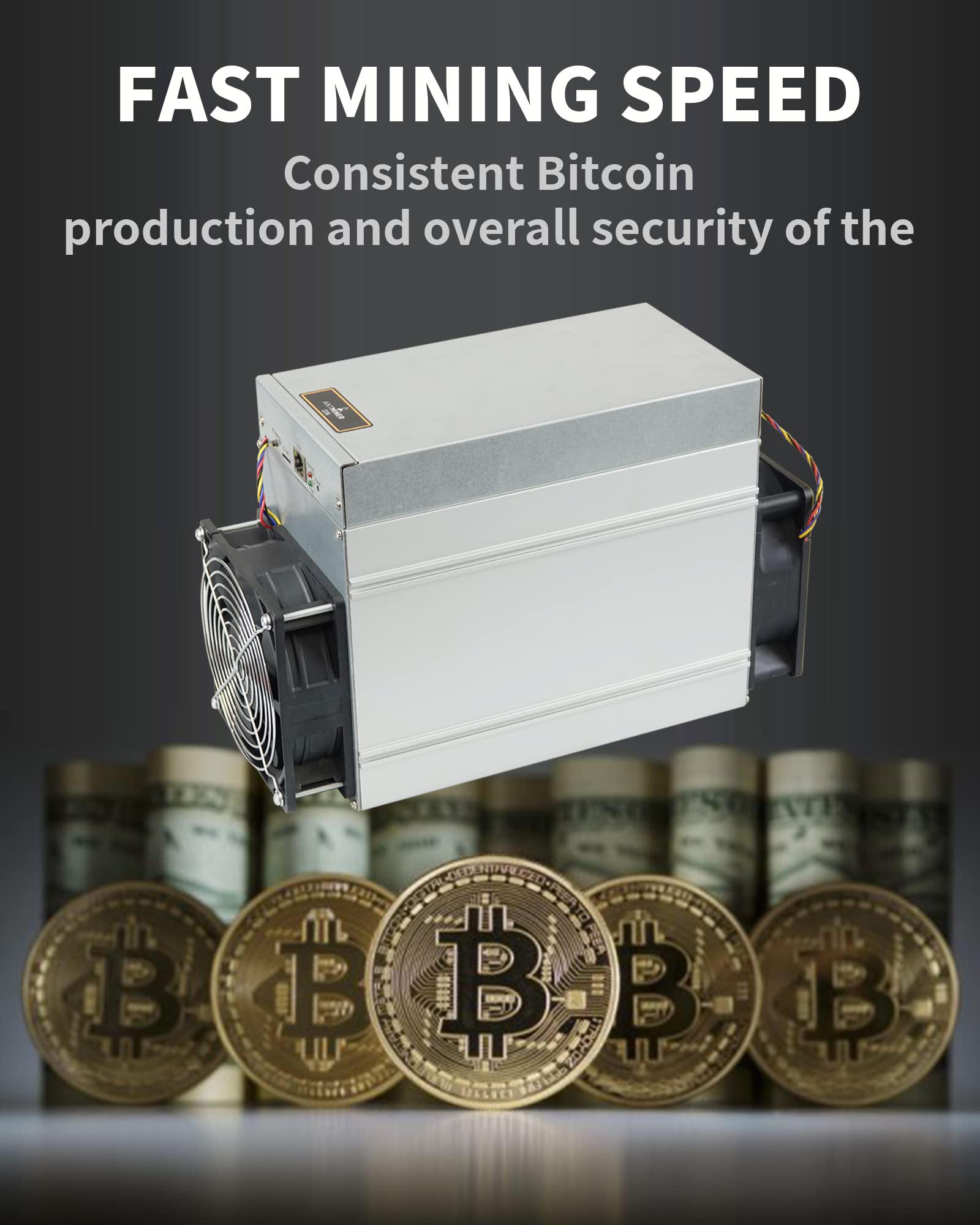 S9K 14T Bitcoin Miner, 1190W ASIC BTC Miner, Professional Bitcoin Mining  Machine Save More Energy : Amazon.sg: Electronics
