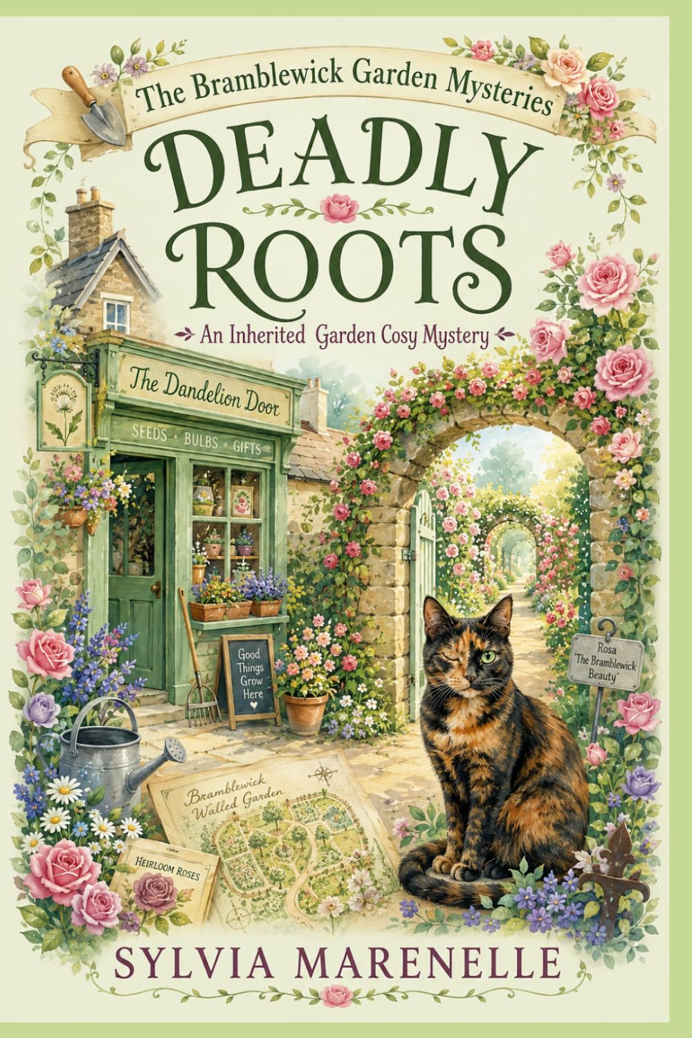 Deadly Roots: An Inherited Garden Cosy Mystery (THE BRAMBLEWICK GARDEN MYSTERIES SERIES)