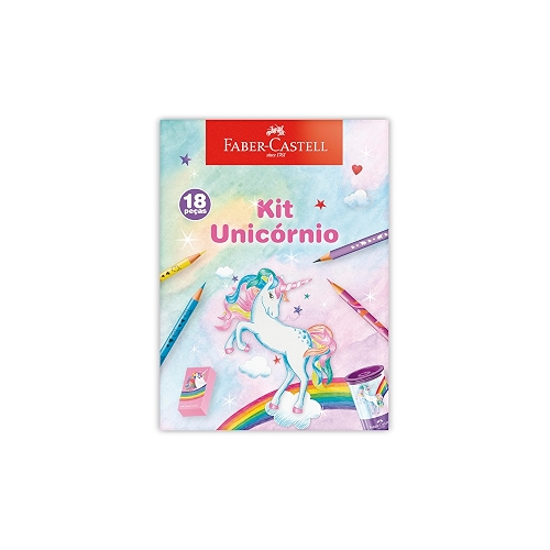 Kit Unicórnio, 370516, Faber-Castell, 18 peças, *Edição Limitada*