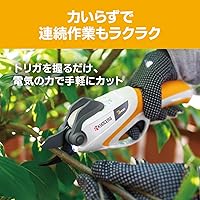 Vista 3 de RYOBI tijeras de podar recargables BSH-120 import JPN