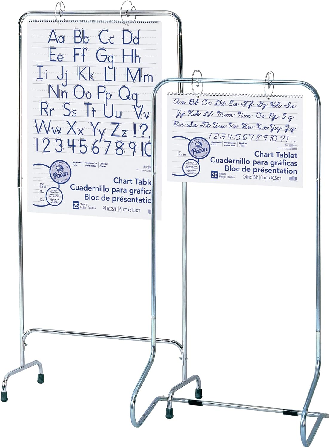 School Smart Chart Stand - 28 x 53 inches